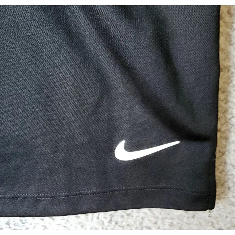 Nike Girls Size XL‎ DriFit Golf Victory Polo Shirt Polyester Black DN1967-010